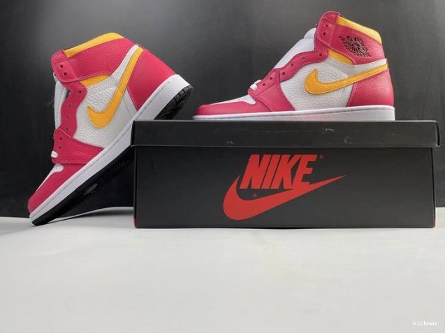 Rep MAX 1 Fusion Jordan 555088-603 Air High OGLight Red 0705